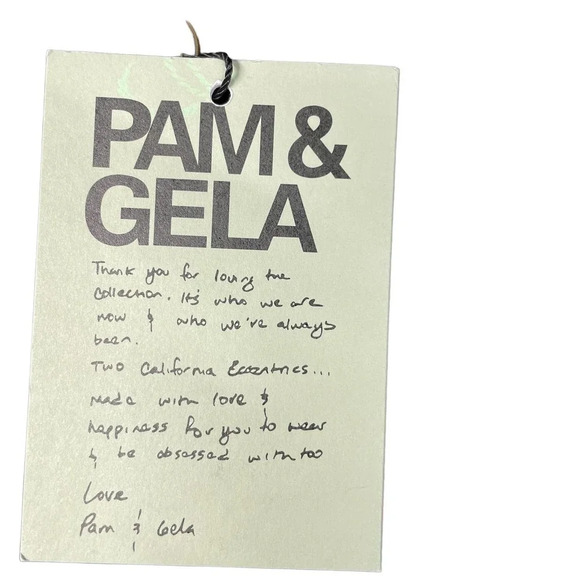 Pam & Gela Tartan‎ Plaid Slim Crop Pant Red Multi Size 25 - Picture 11 of 12